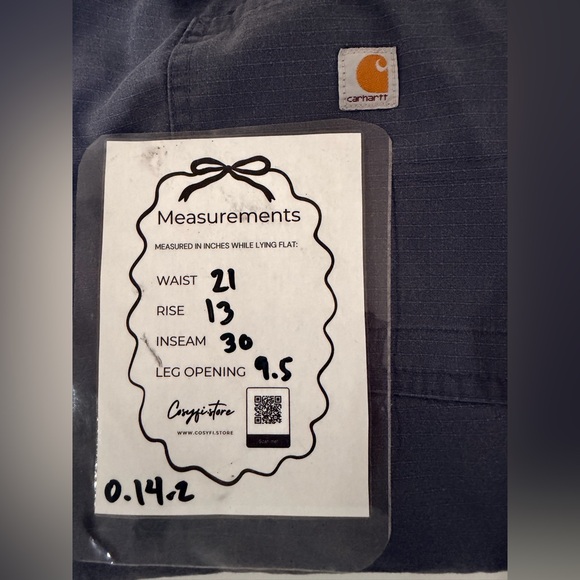 Carhartt Men's Dark Gray Cargo Pants size XL - Picture 7 of 10